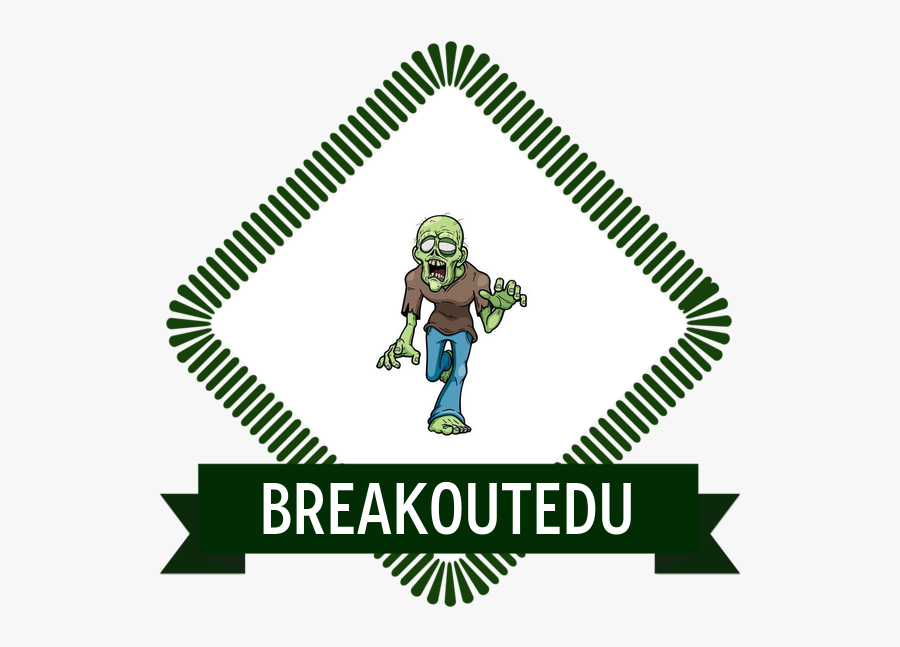 Breakoutedu/zombie Survival - Semantic Field, Transparent Clipart