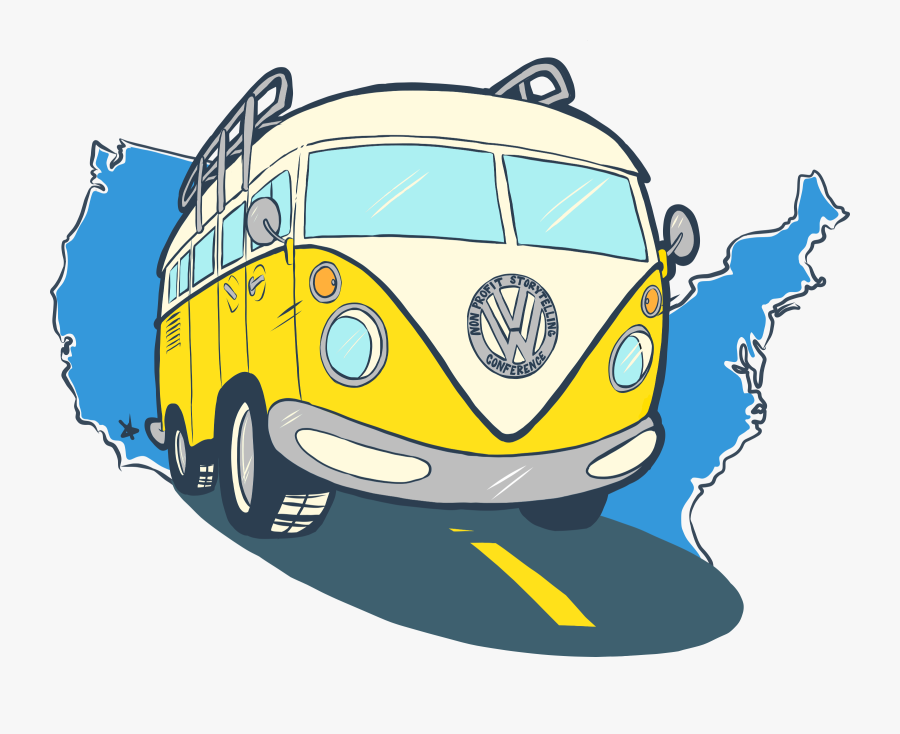 Cartoon Travel Bus Png, Transparent Clipart