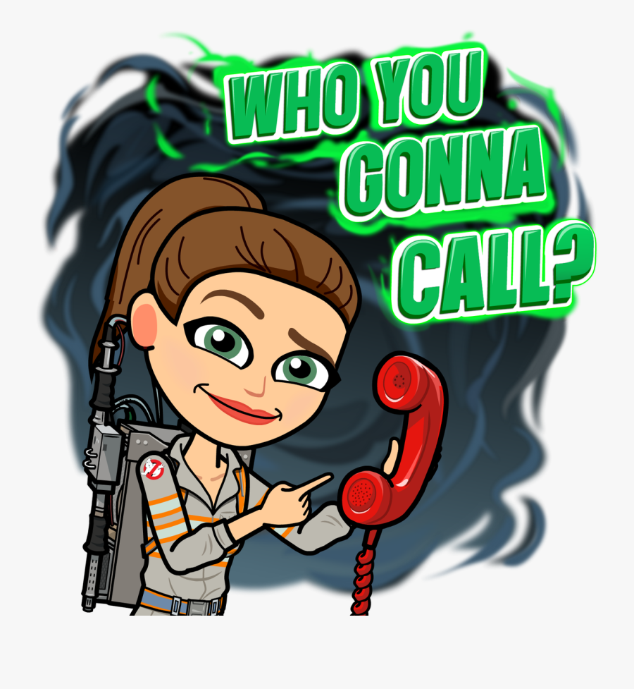 Ghostbusters Bitmoji, Transparent Clipart