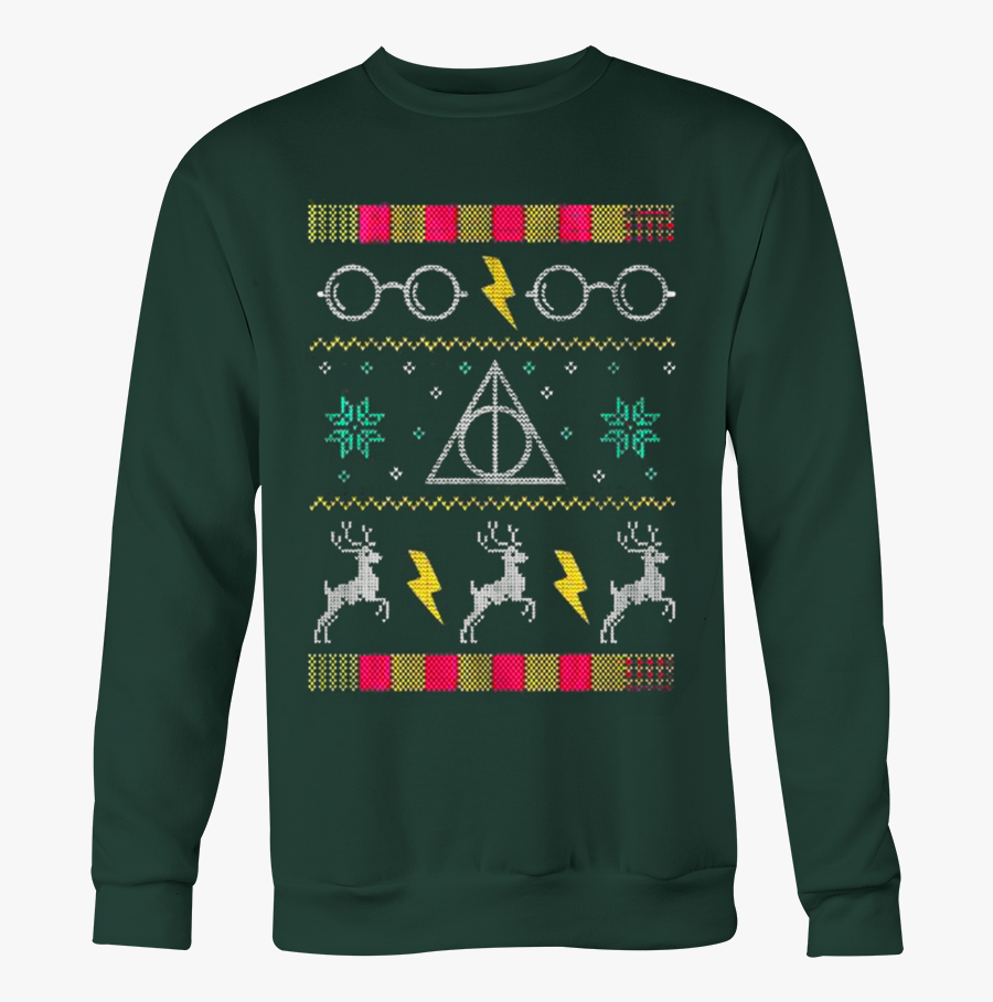 Clip Art Harry Potter Ugly Christmas Sweater - Harry Potter Ugly Christmas Sweater, Transparent Clipart