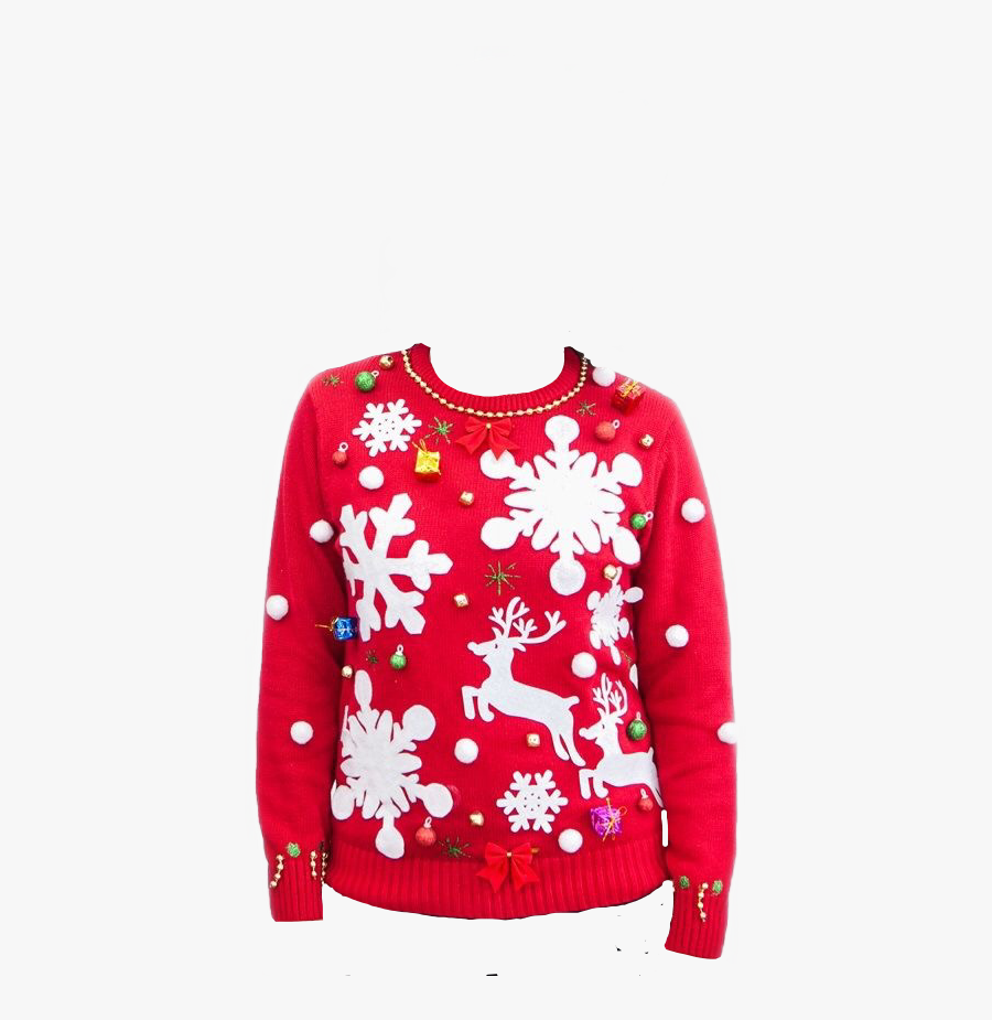 Scuglysweater Uglysweater Sweater Christmas Uglychristmassweater - Ugly Christmas Sweater Glitter, Transparent Clipart