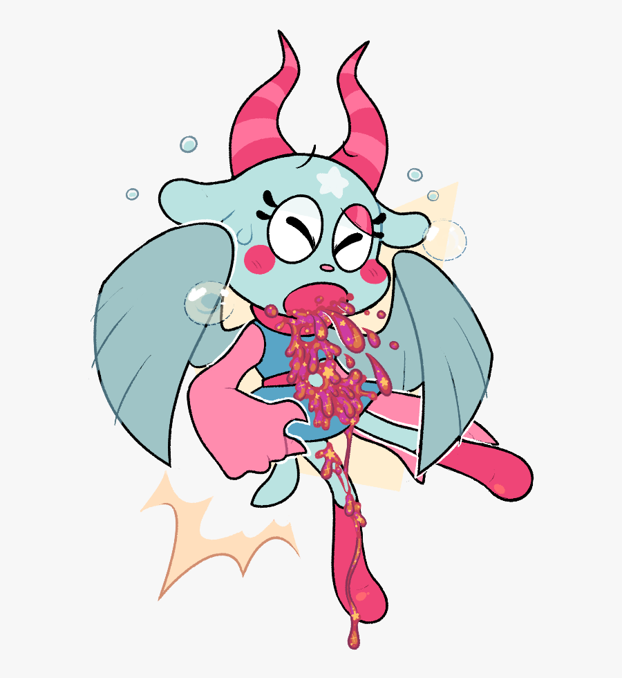 Bafunmet Is A Benevolent Ruler Of Heck Who Can’t Stomach - Cartoon, Transparent Clipart