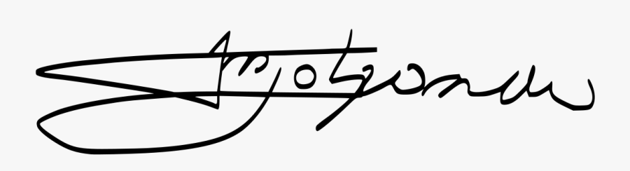 Jair Bolsonaro Signature, Transparent Clipart