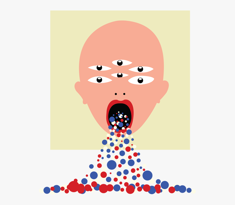 Too Much Candy - Illustration, Transparent Clipart