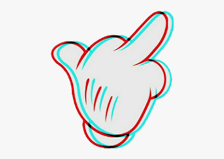#mickey #mouse #red #blue #beautiful #tumblr - Fuck You Tumblr Png, Transparent Clipart