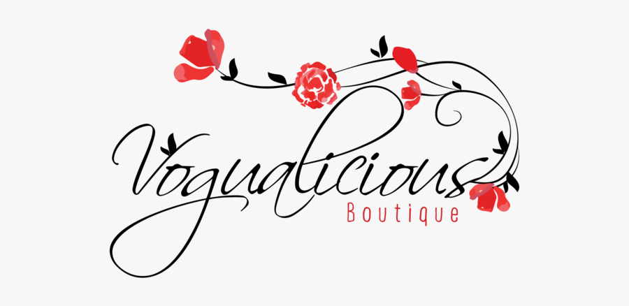 Vogualicious Boutique - Calligraphy, Transparent Clipart