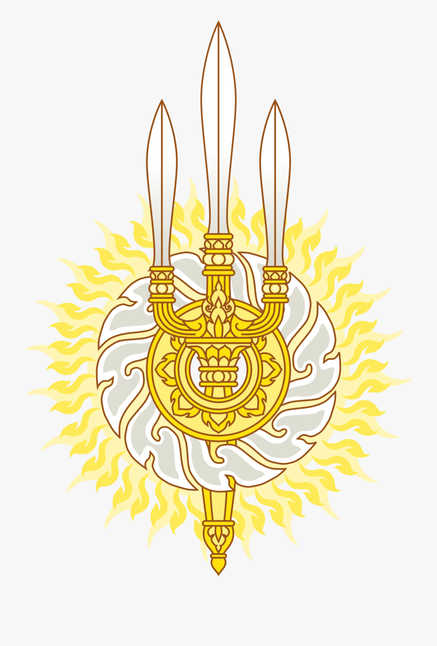 Emblem Of The House Of Chakri, Transparent Clipart