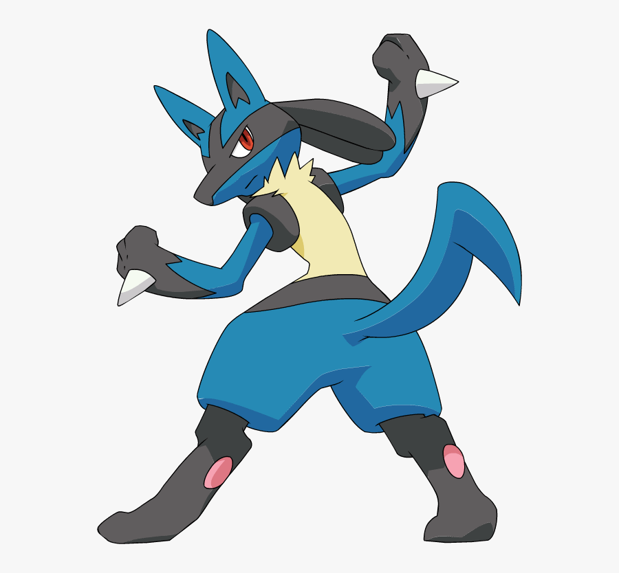 448lucario Dp Anime, Transparent Clipart