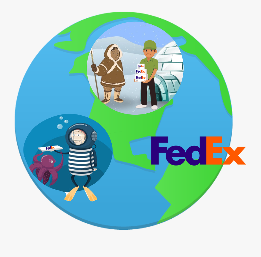 Fedex, Transparent Clipart