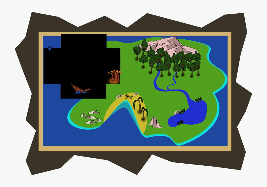 Desert Island Island Clipart, Transparent Clipart