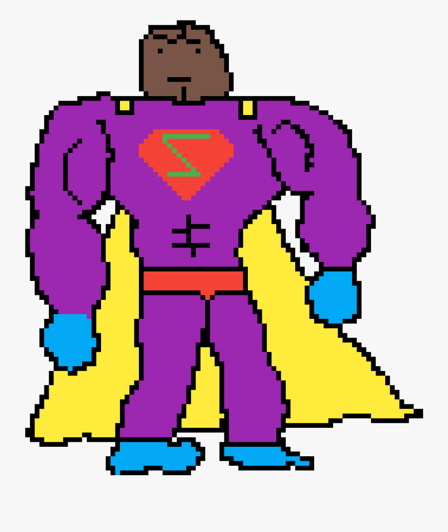 A Supa Hero - Cartoon, Transparent Clipart