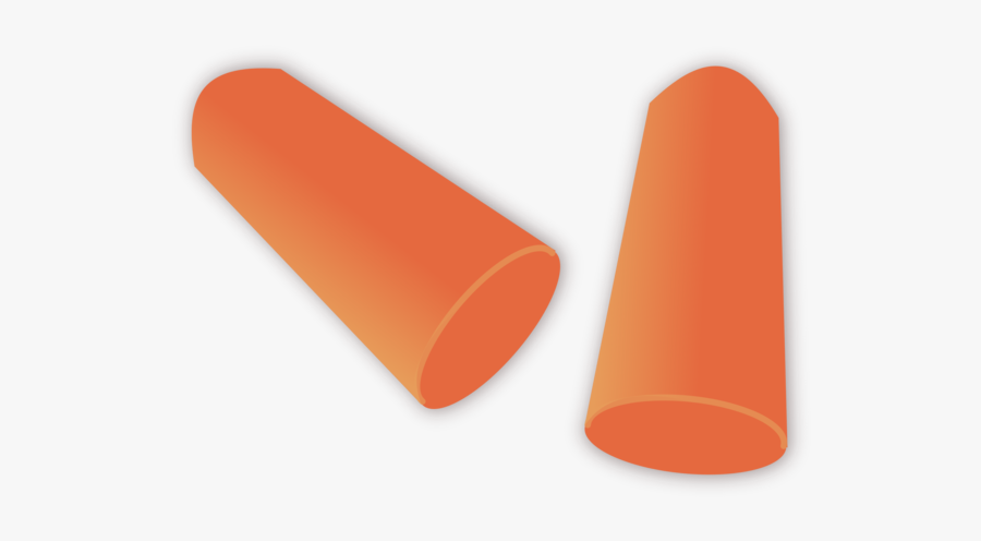Orange,cylinder,finger - Cylinder, Transparent Clipart