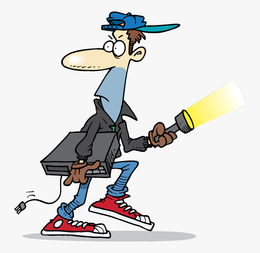 Online Theft - Burglar Clipart, Transparent Clipart