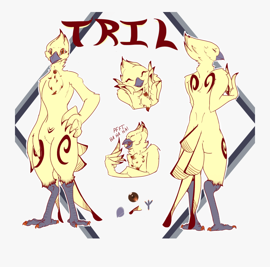 Tril Reference Sheet - Cartoon, Transparent Clipart