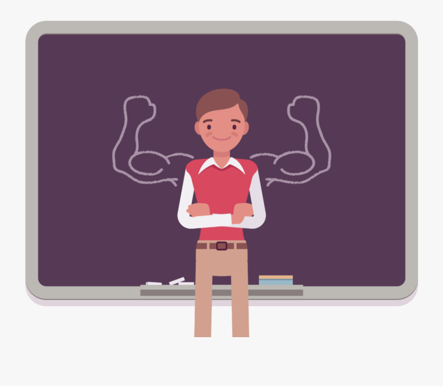 Braços Desenhados Forte, Transparent Clipart