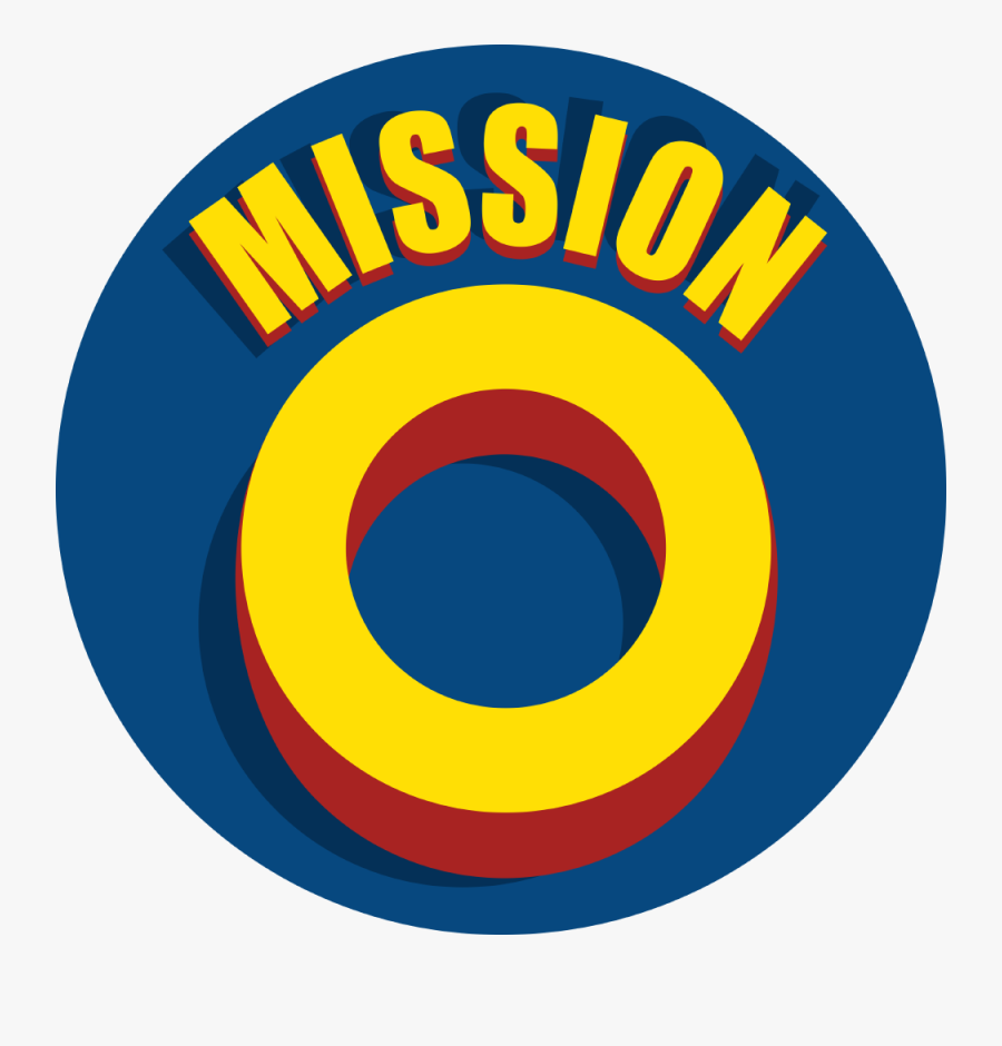 Mission O Badge - Circle, Transparent Clipart