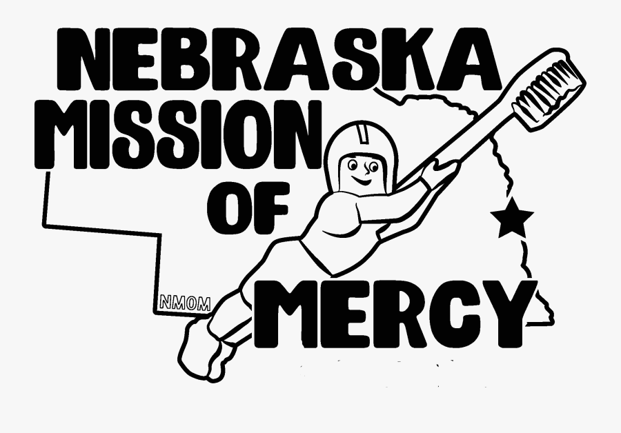 Nmom Logo Use This No Date - Nebraska Mission Of Mercy Logo, Transparent Clipart