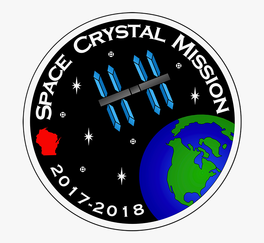 Spacecrystalmission Patch Transp - Earth Clip Art, Transparent Clipart