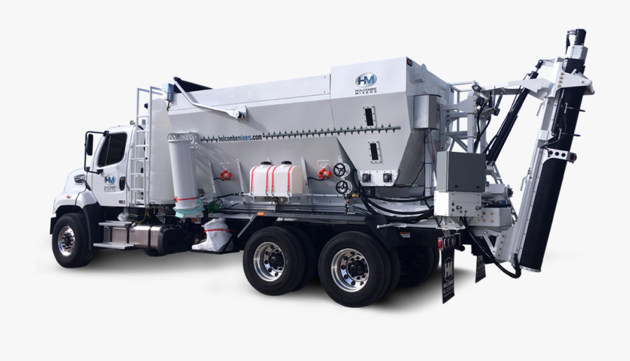 Cement Mixers Volumetric Concrete Mixer Betongbil Mixing - Volumetric Concrete Mixer Truck Vector, Transparent Clipart