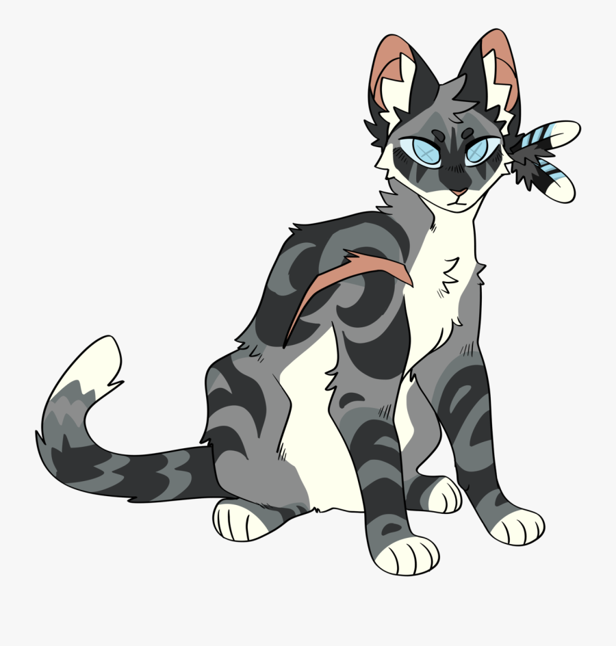 Warrior Cats Jayfeather, Transparent Clipart