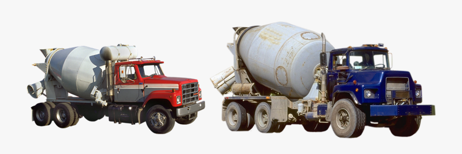 Cement Carrier Truck Construction Free Picture - Cement Carrier Truck Png, Transparent Clipart