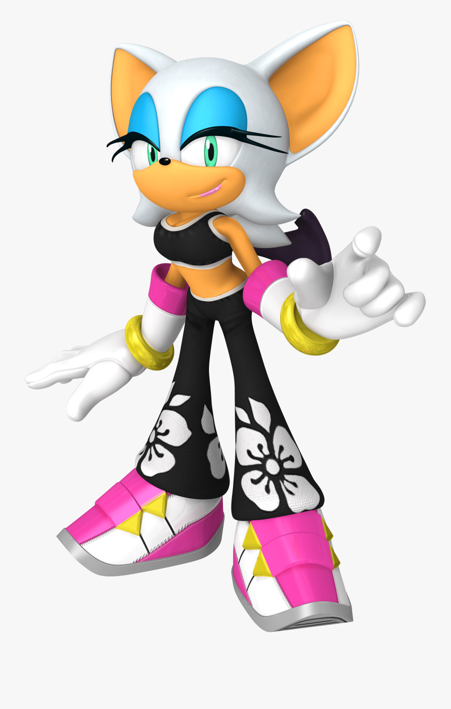 Match Clipart Bad Action - Rouge The Bat Riders, Transparent Clipart