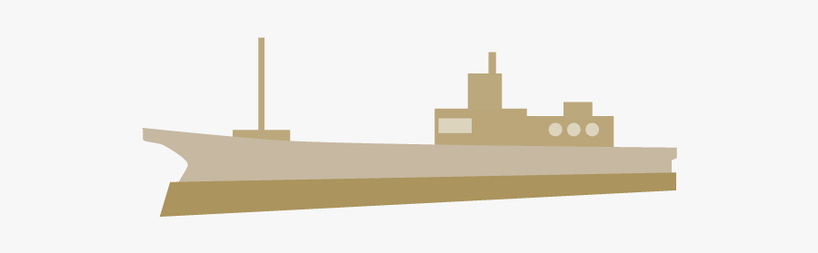 Boats Clipart Illustration - Protected Cruiser, Transparent Clipart