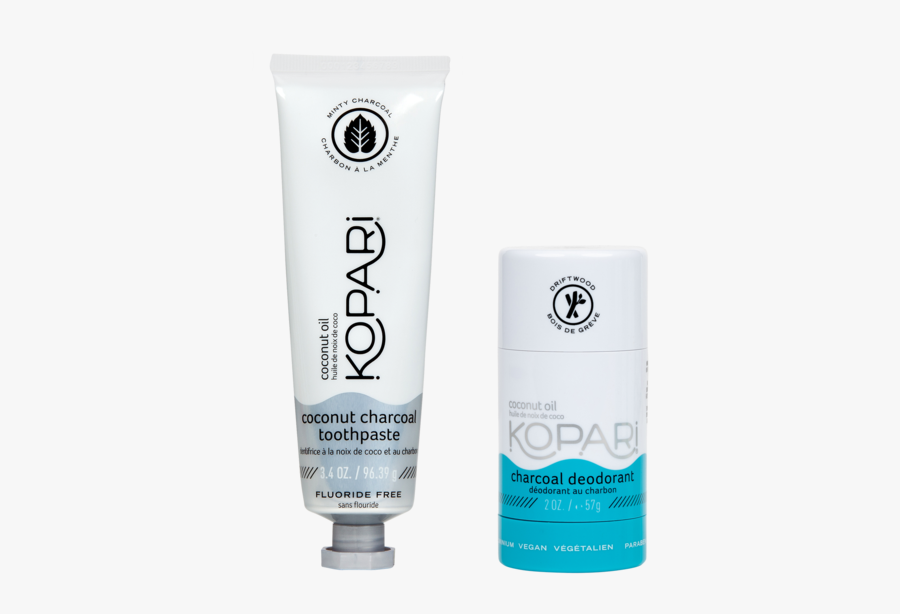 Coconut Charcoal Toothpaste Kopari, Transparent Clipart