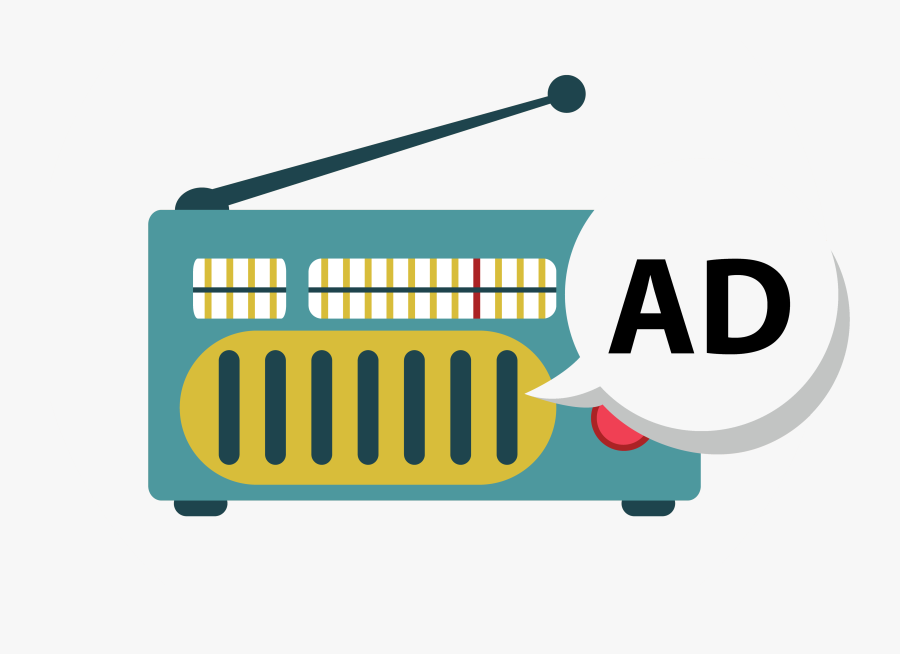 Radio Digital Marketing In - Radio Advertisement Clipart, Transparent Clipart