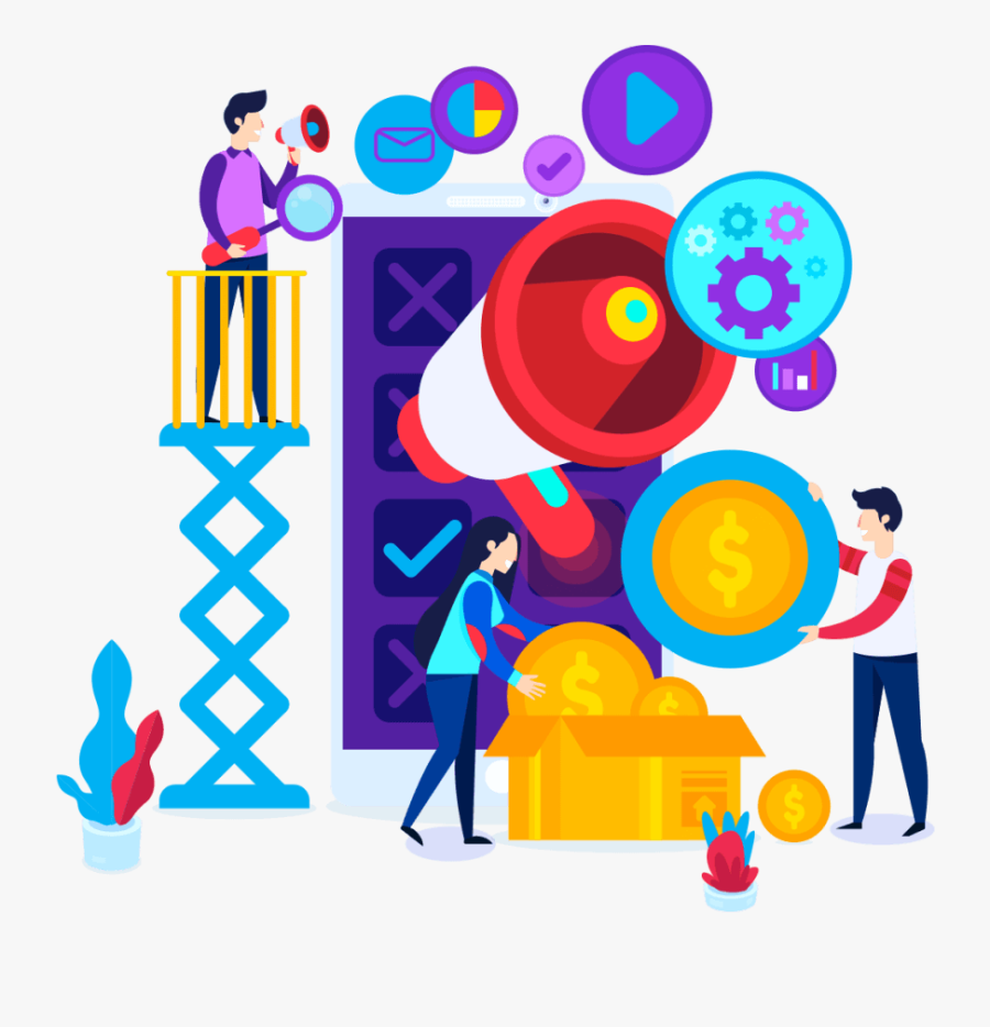 Offline Banner Advertising Service, Transparent Clipart