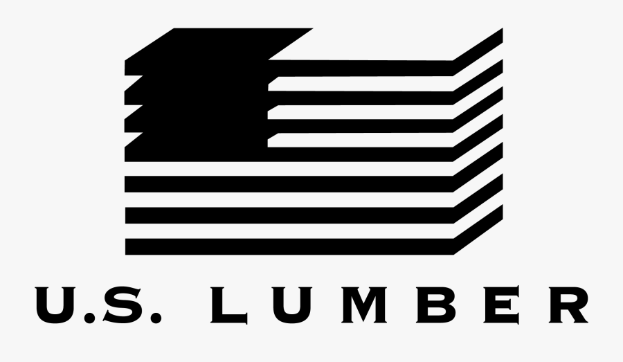 Us Lumber Logo, Transparent Clipart
