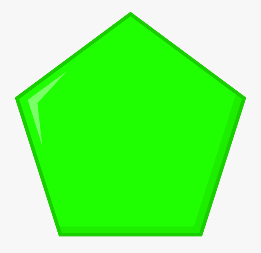 Green,clip Art,graphics - Pentagon Clipart Png, Transparent Clipart