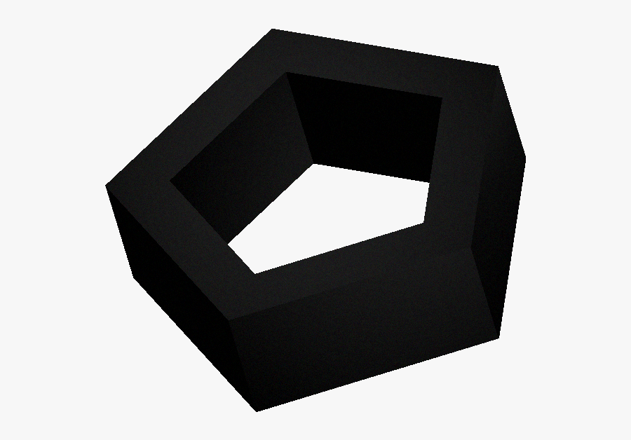 Transparent Pentagon Shape Clipart - Wood, Transparent Clipart