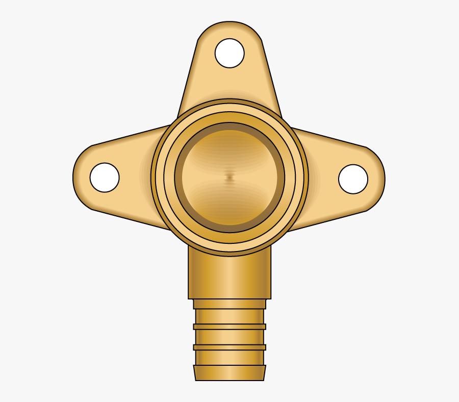 28305nl 1 2 In Pex X 1 2 In Fnpt Drop Ear No Lead Brass, Transparent Clipart