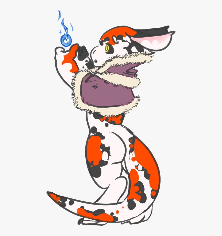 Koi-fish Kobold - Cartoon, Transparent Clipart