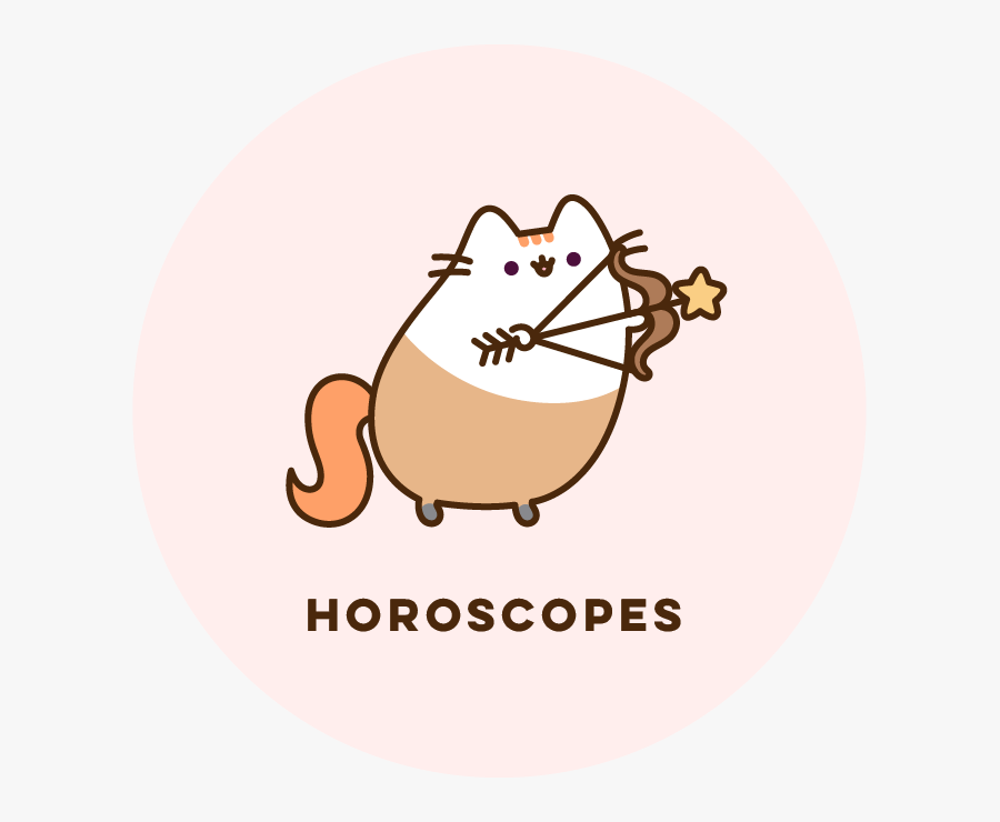 Pusheen Horoscope, Transparent Clipart