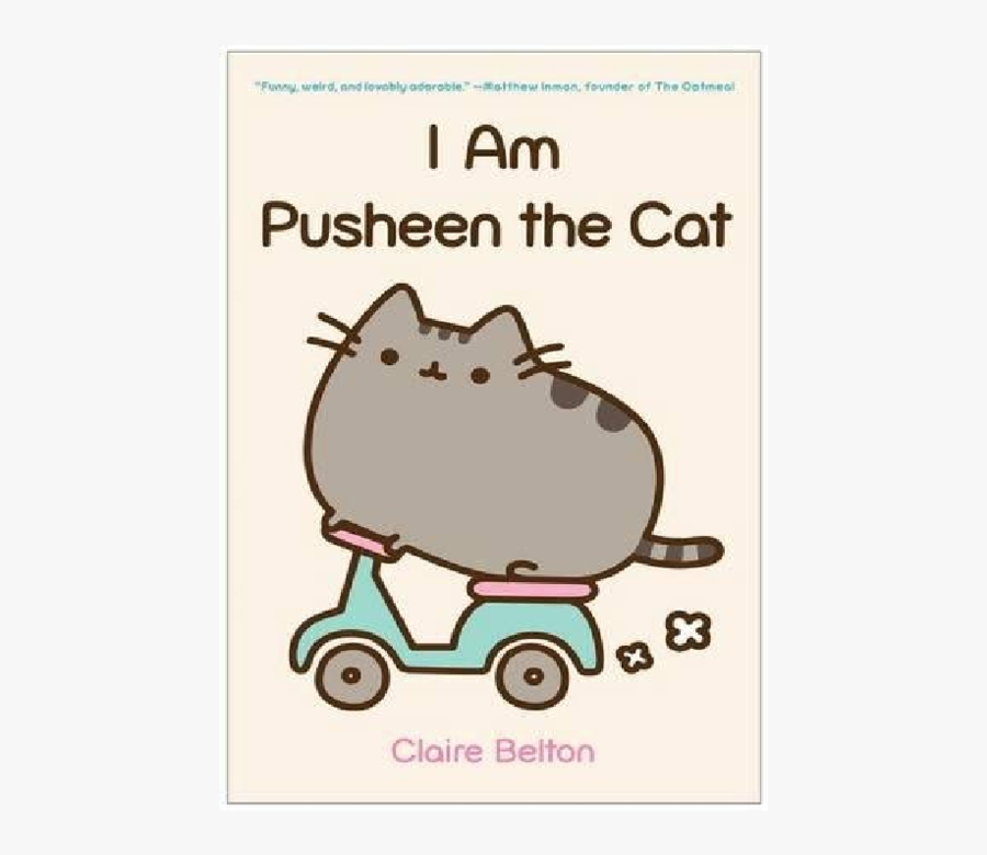 Am Pusheen The Cat Book, Transparent Clipart