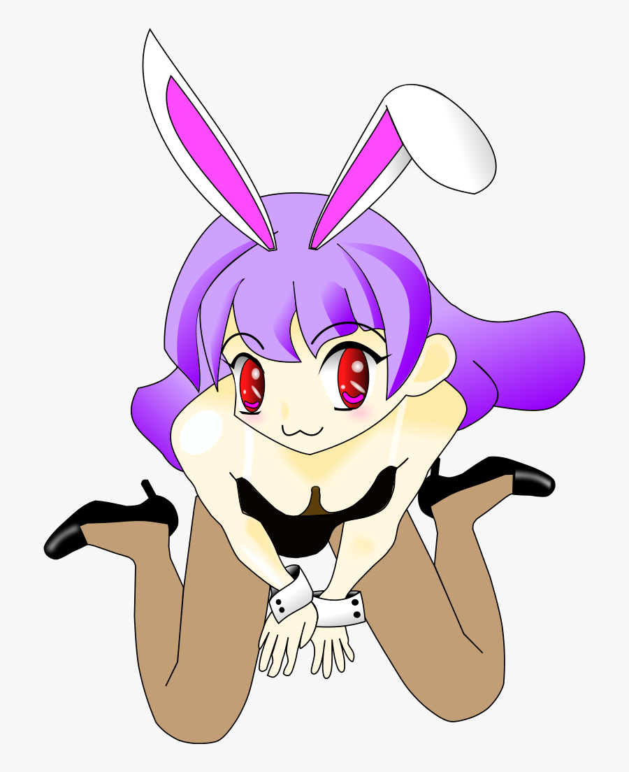 Anime Purple Girls Png, Transparent Clipart