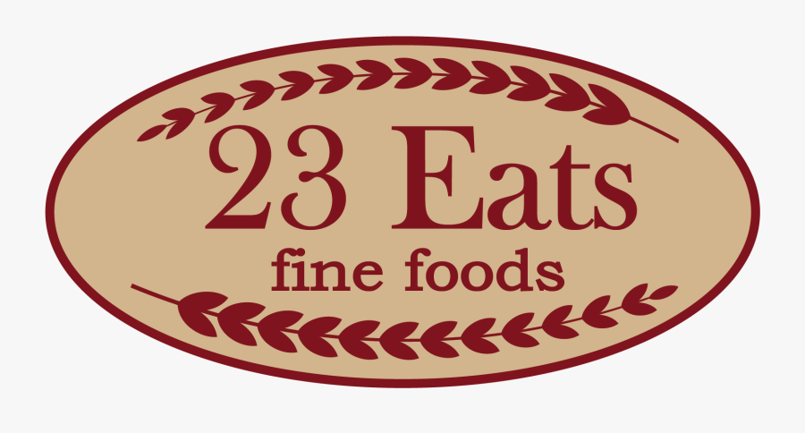 23 Eats Logo 300ppi - Circle, Transparent Clipart
