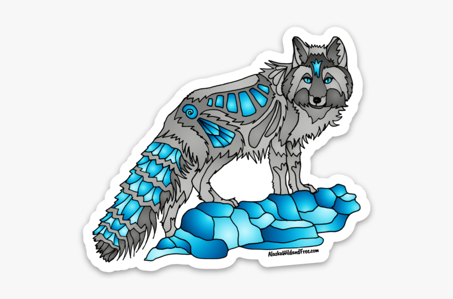 Mackenzie River Husky, Transparent Clipart