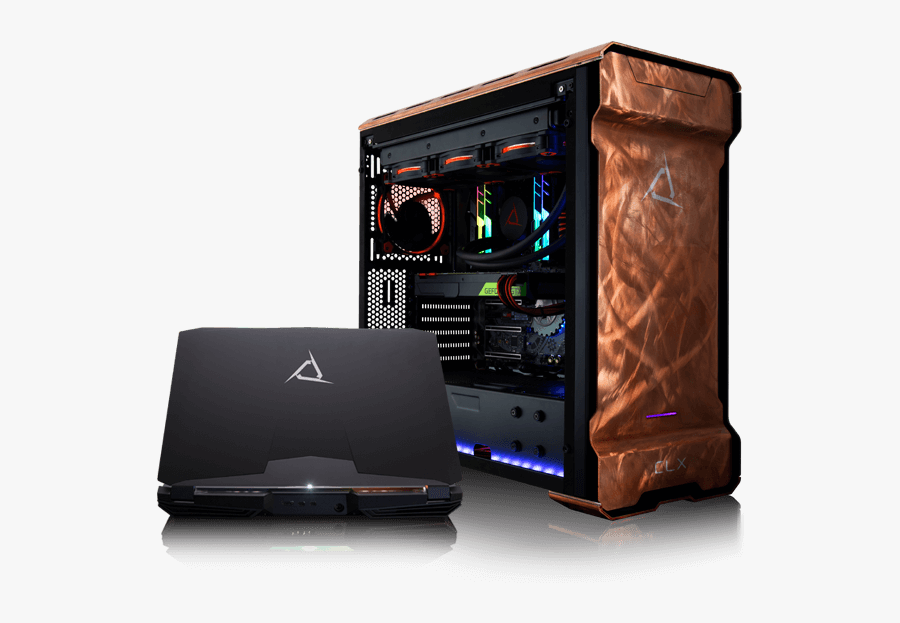 Tech Clipart Gaming Computer - Cybertron Pc Case, Transparent Clipart