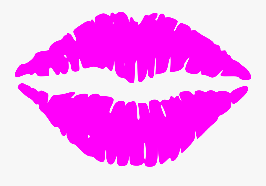 Black Lips Clip Art, Transparent Clipart
