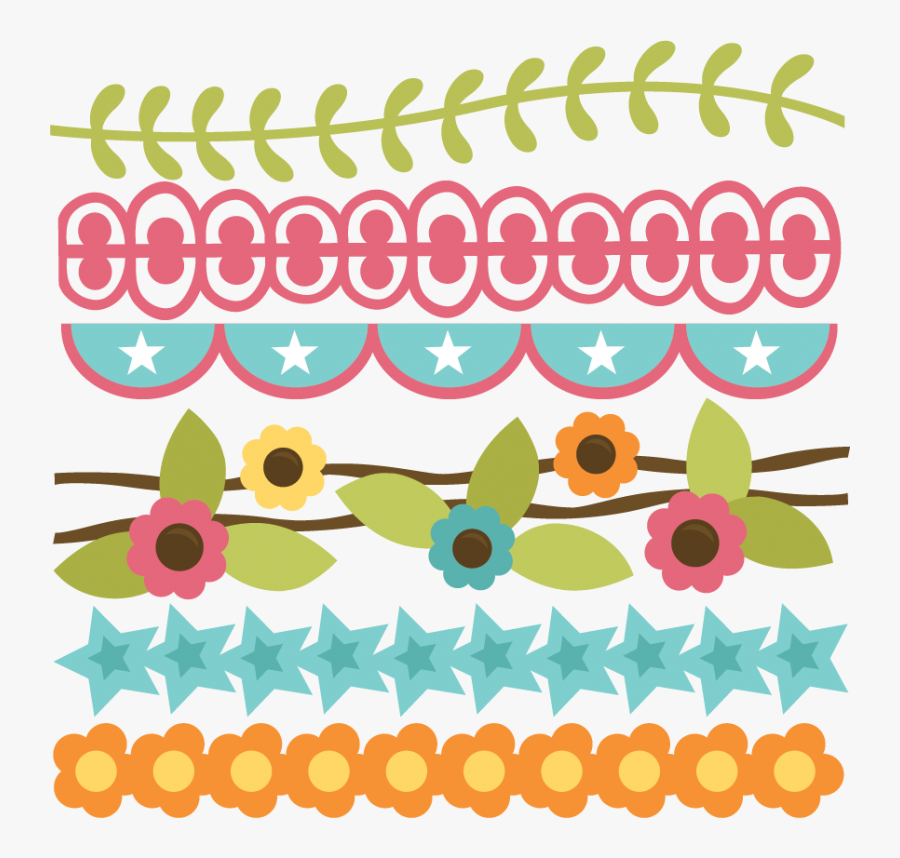 Scrapbook Border Png - Cliparts For Scrapbook Borders, Transparent Clipart