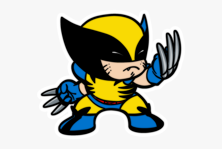 Wolverine Cartoon, Transparent Clipart