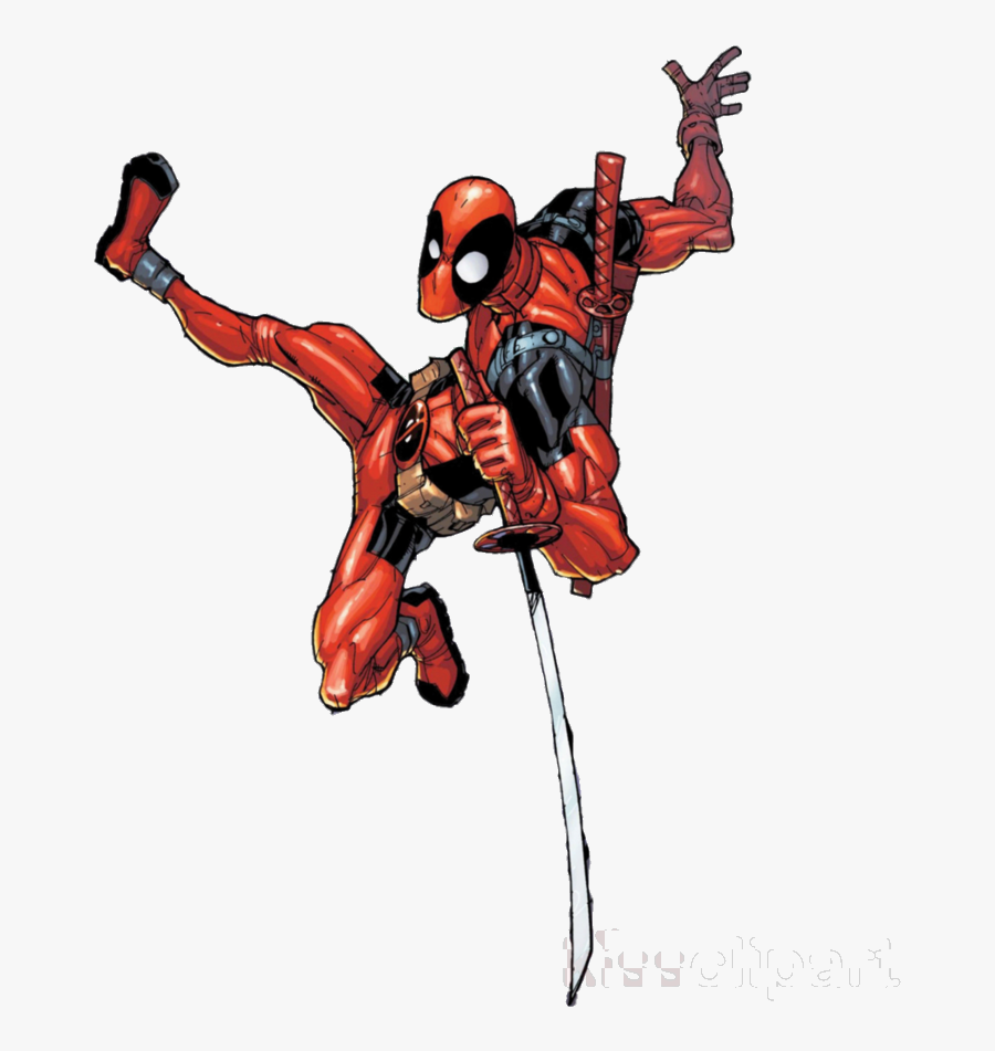 Deadpool Comic Render Clipart Spider-man Wolverine - Dont Be Like Deadpool, Transparent Clipart
