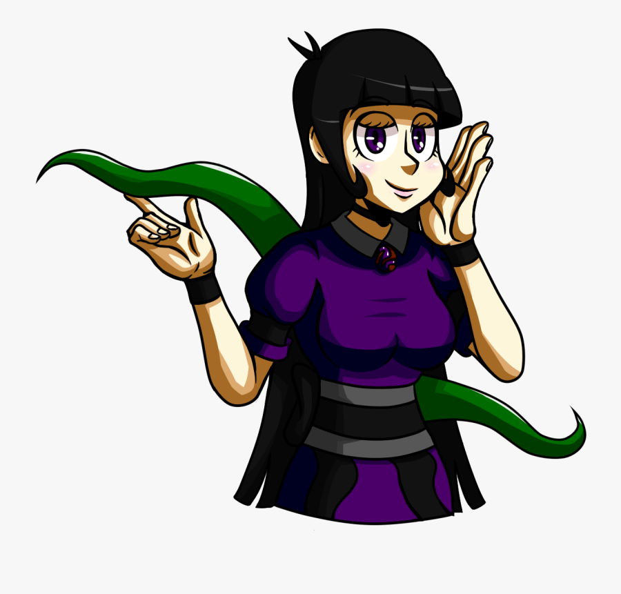 Tentacle Magical Girl Margaret - Cartoon, Transparent Clipart