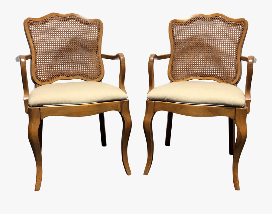 Cane Drawing Walnut - Chair, Transparent Clipart