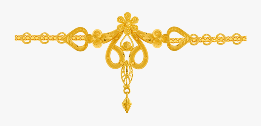 22kt Yellow Gold Bracelet For Women - Chain, Transparent Clipart