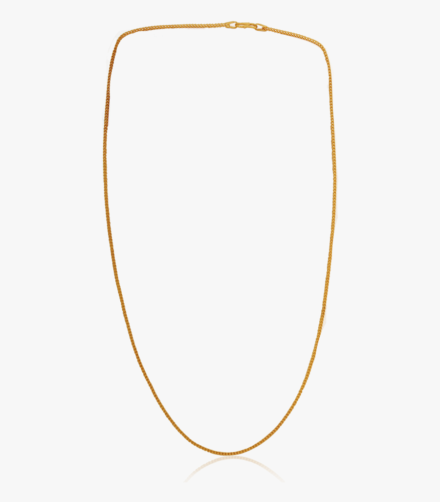 Pretty Braided Gold Chain - Necklace, Transparent Clipart