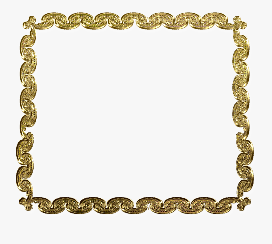 Transparent Gold Frames Png, Transparent Clipart